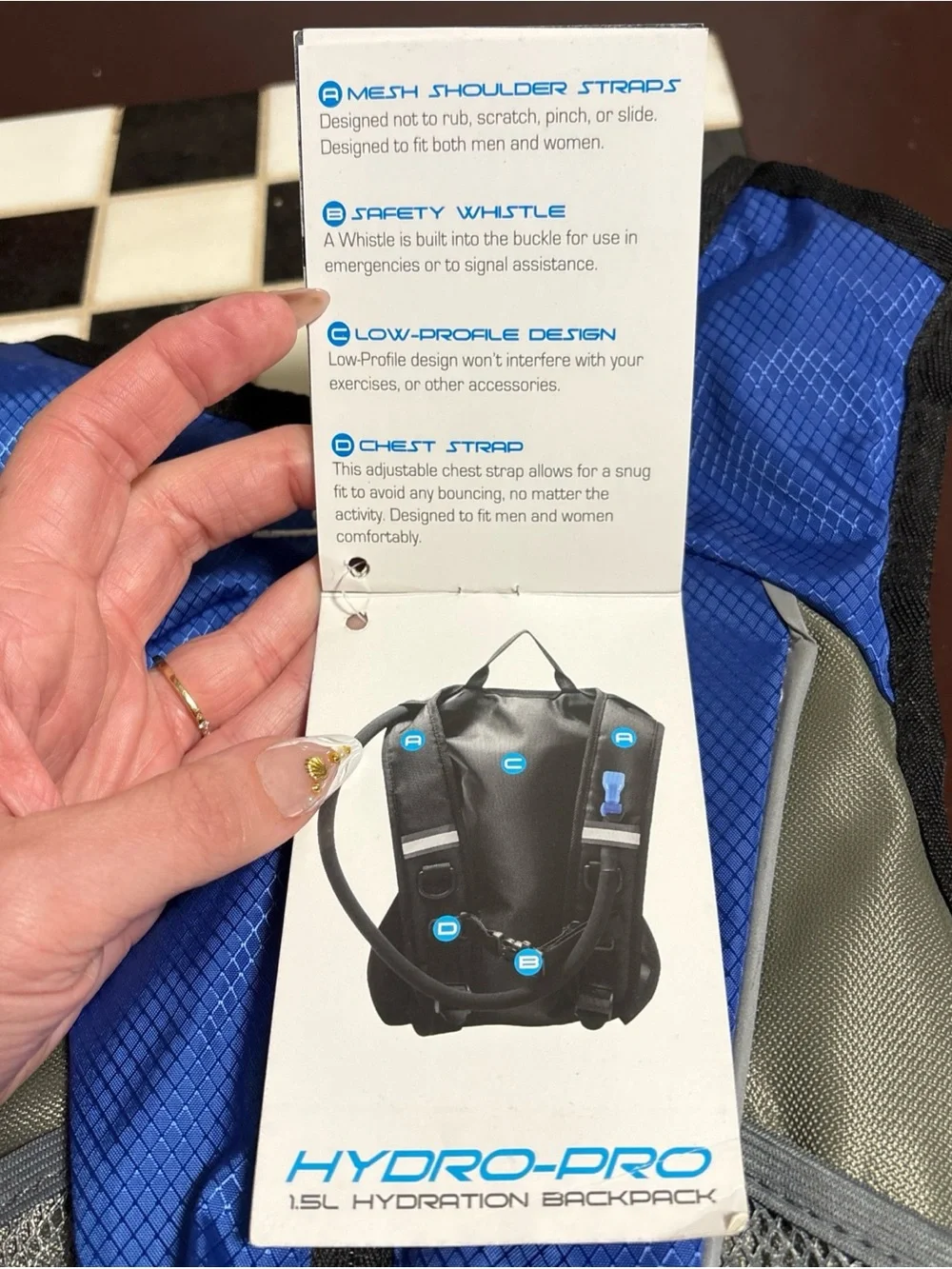 Duro Sport blue hydration